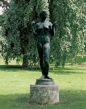 Femme nue debout, Rolande, Robert WLERICK