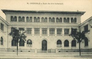 École des arts industriels, actuellement Ecole supérieure d'art et de design (ESAD)