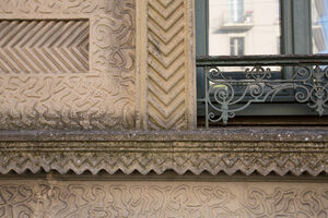 Immeuble en ciment, 35 rue Nicolas Chorrier