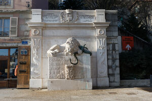Fontaine du Lion et du Serpent, 1843, de Victor SAPPEY