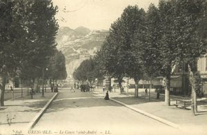Cours Saint-André, actuels cours Jean-Jaurès et de la Libération
